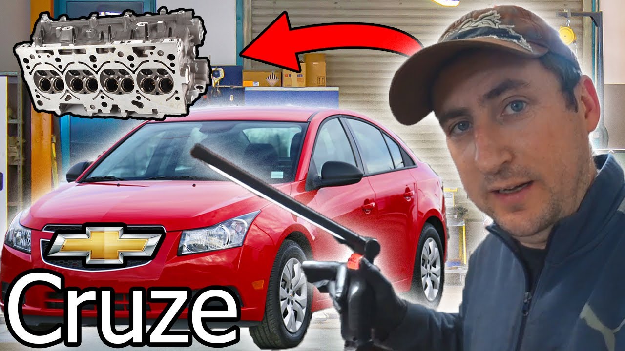 How to change the blown head gascket on Chevrolet Cruze and set timing chain  / part 2