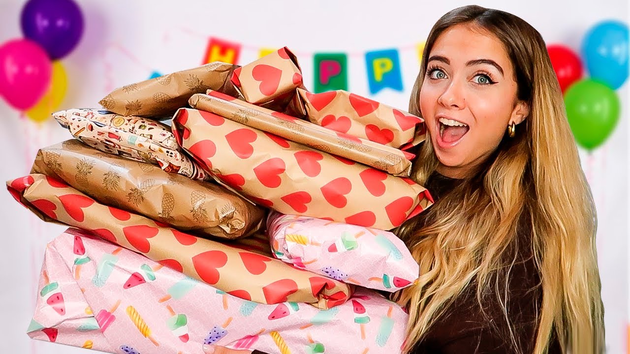 Preparé 14 REGALOS a mi HERMANA por su 14 cumpleaños *recorro 1.000km para sorprenderla*