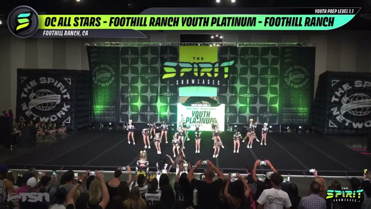 OC All Stars Foothill Ranch Youth Platinum | Spirit Showcase Ontario 2025
