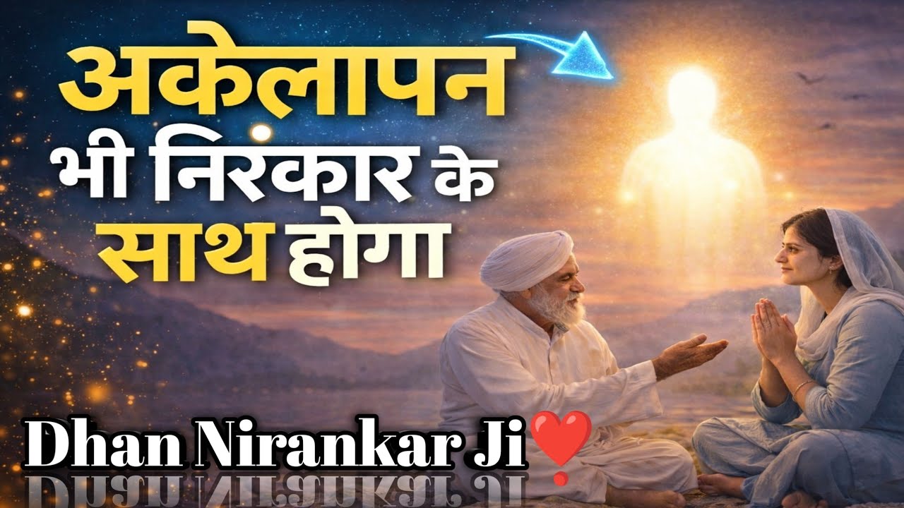 अकेलेपन में भी निरंकार साथ होता है ❤️ | Emotional Nirankari Samvad