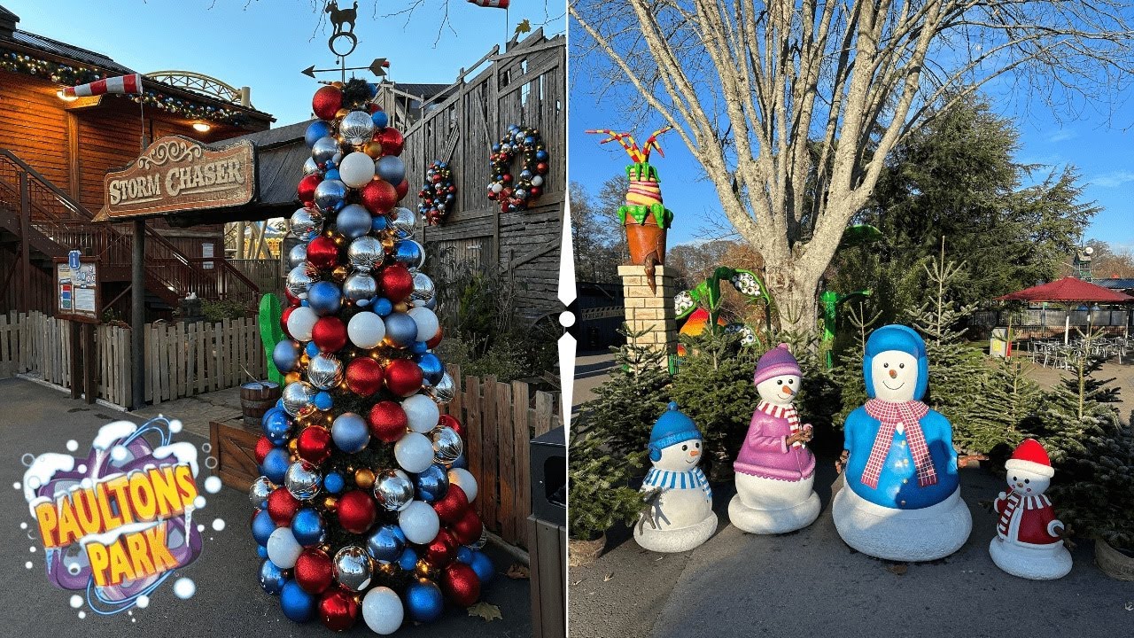 Paultons Park Christmas Vlog (December 2022)