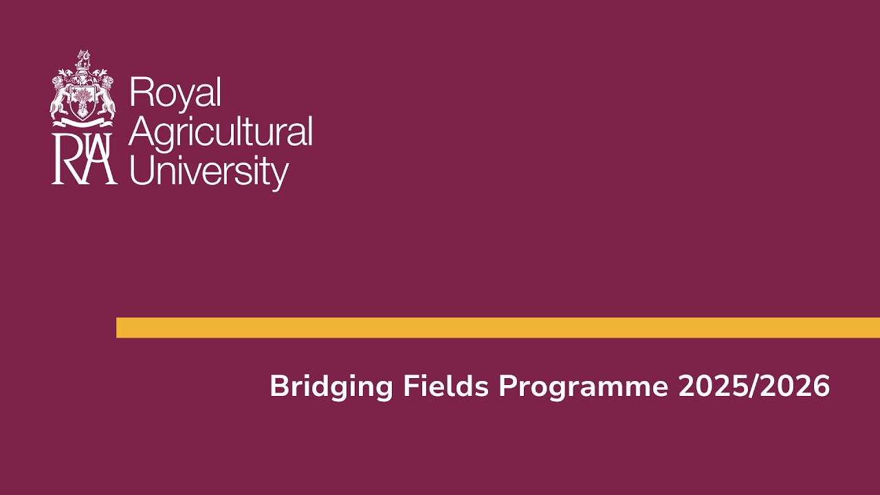 Bridging fields autumn workshop series:1