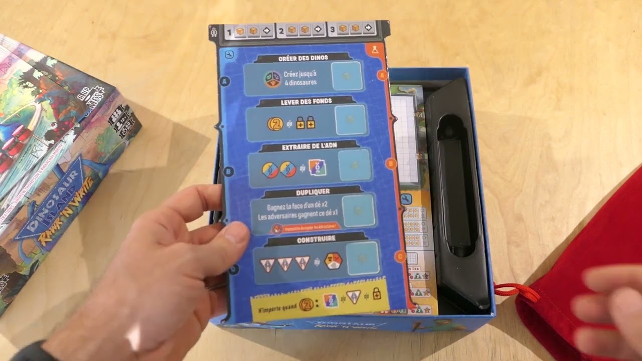 Dinosaur Island: Rawr'n Write – On ouvre la boîte 🇫🇷