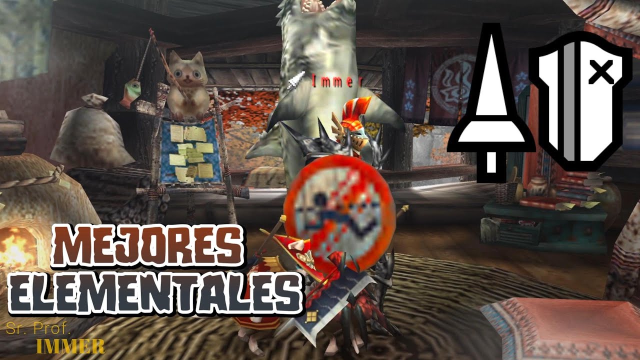 Mejores LANZA Elementales - Monster Hunter Portable 3rd/MHp3rd