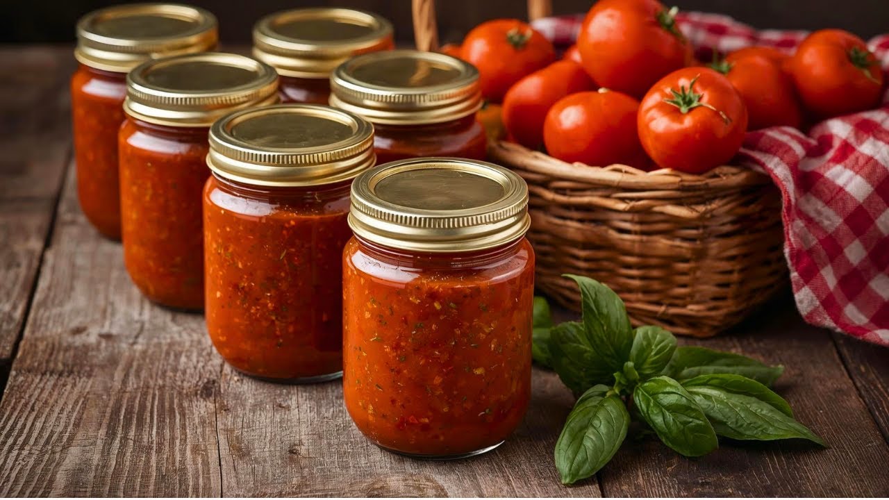 Эпизод 22 | Итальянский соус с садовыми помидорами 🍅 Мое место покоя 🌿 Выращивание овощей на огороде