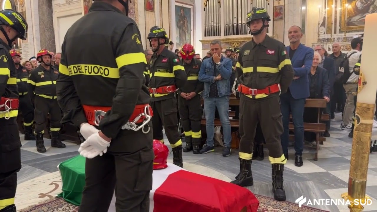 19 SETTEMBRE 2024 - FOGGIA, L’ULTIMO SALUTO AL VIGILE DEL FUOCO ANTONIO CICCORELLI