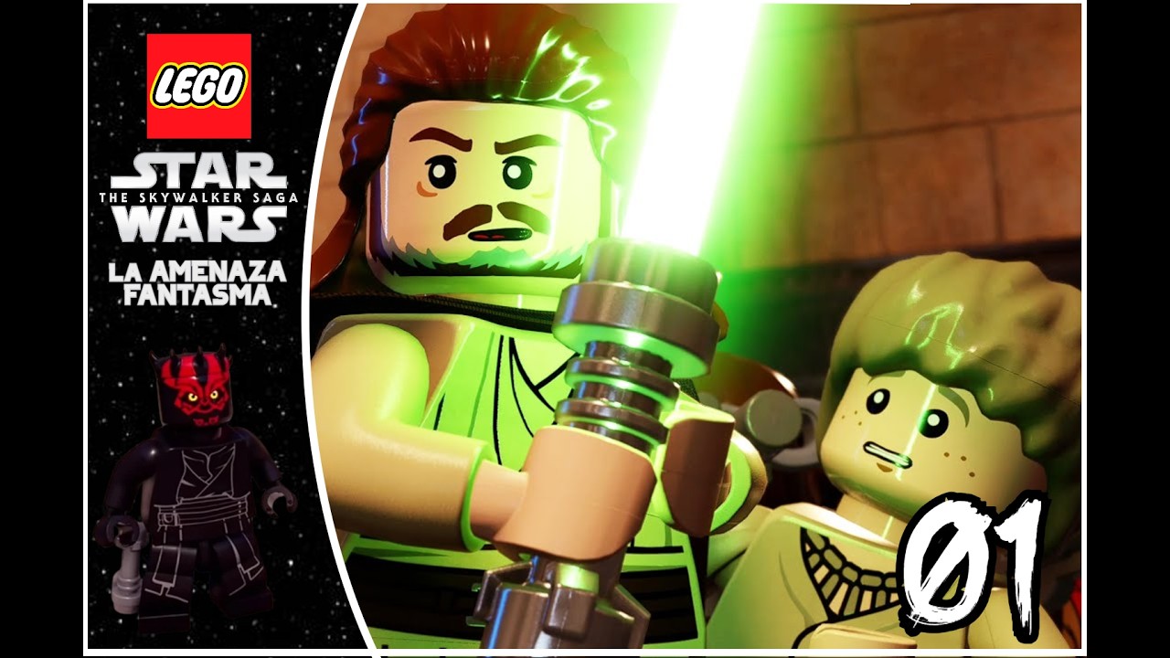 La Amenaza Fantasma - Lego Star Wars: The Skywalker Saga - Ep 01