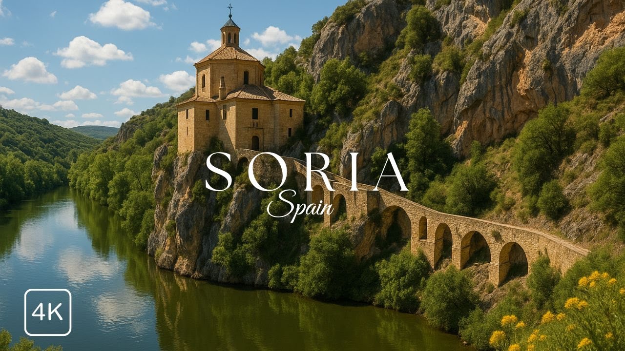 SORIA, Spain: Charming Spanish Town, Beautiful Romanesque Architecture, What to See, Travel Vlog
