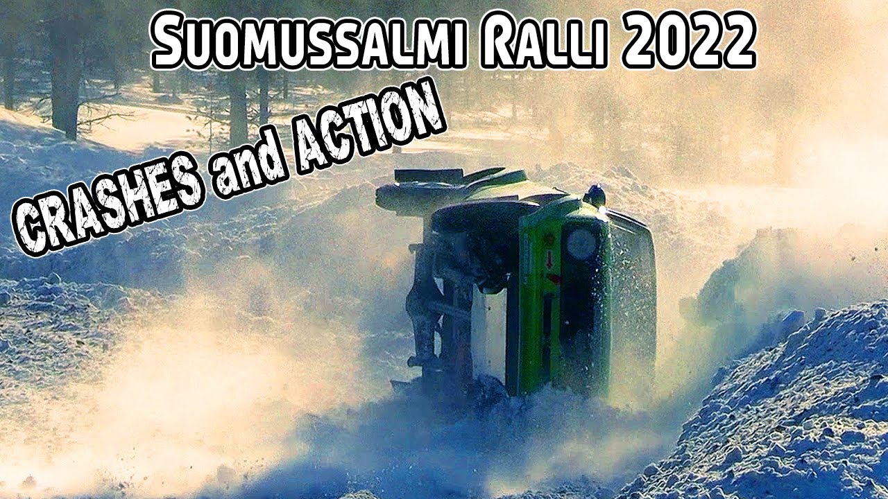 Suomussalmi Ralli 2022 CRASHES and ACTION