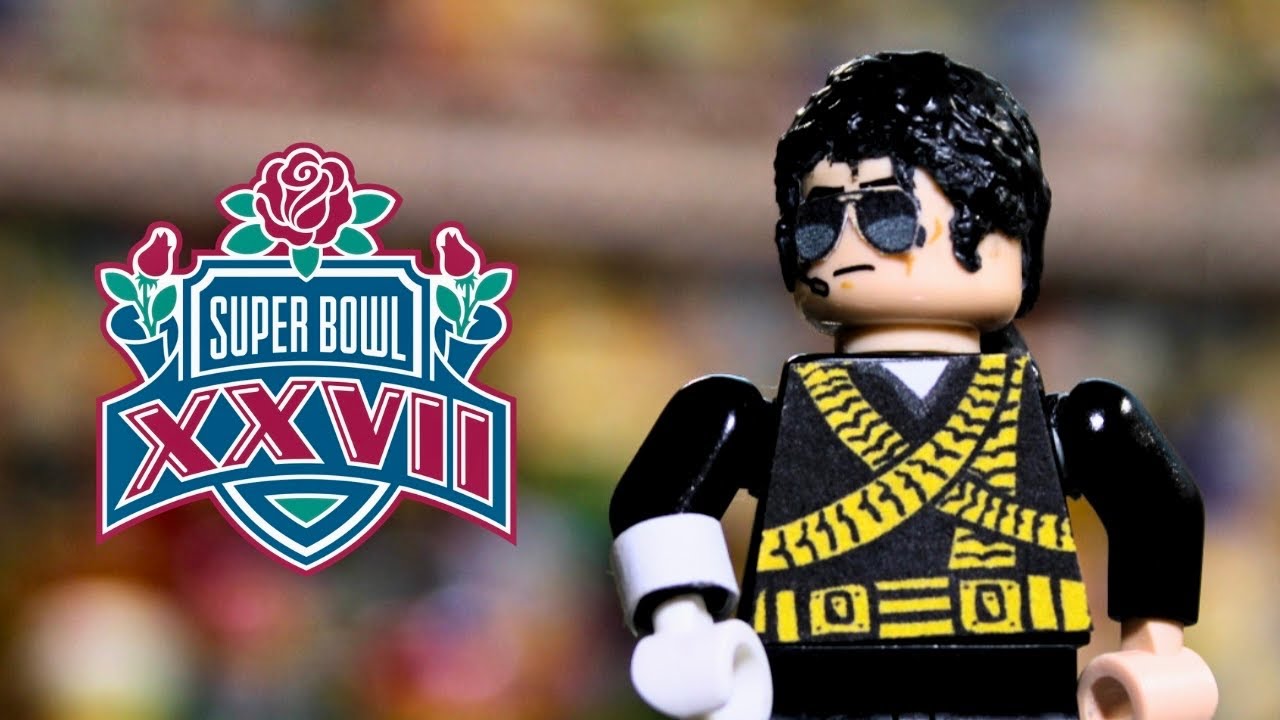 LEGO Michael Jackson - Super Bowl 1993 Halftime Show