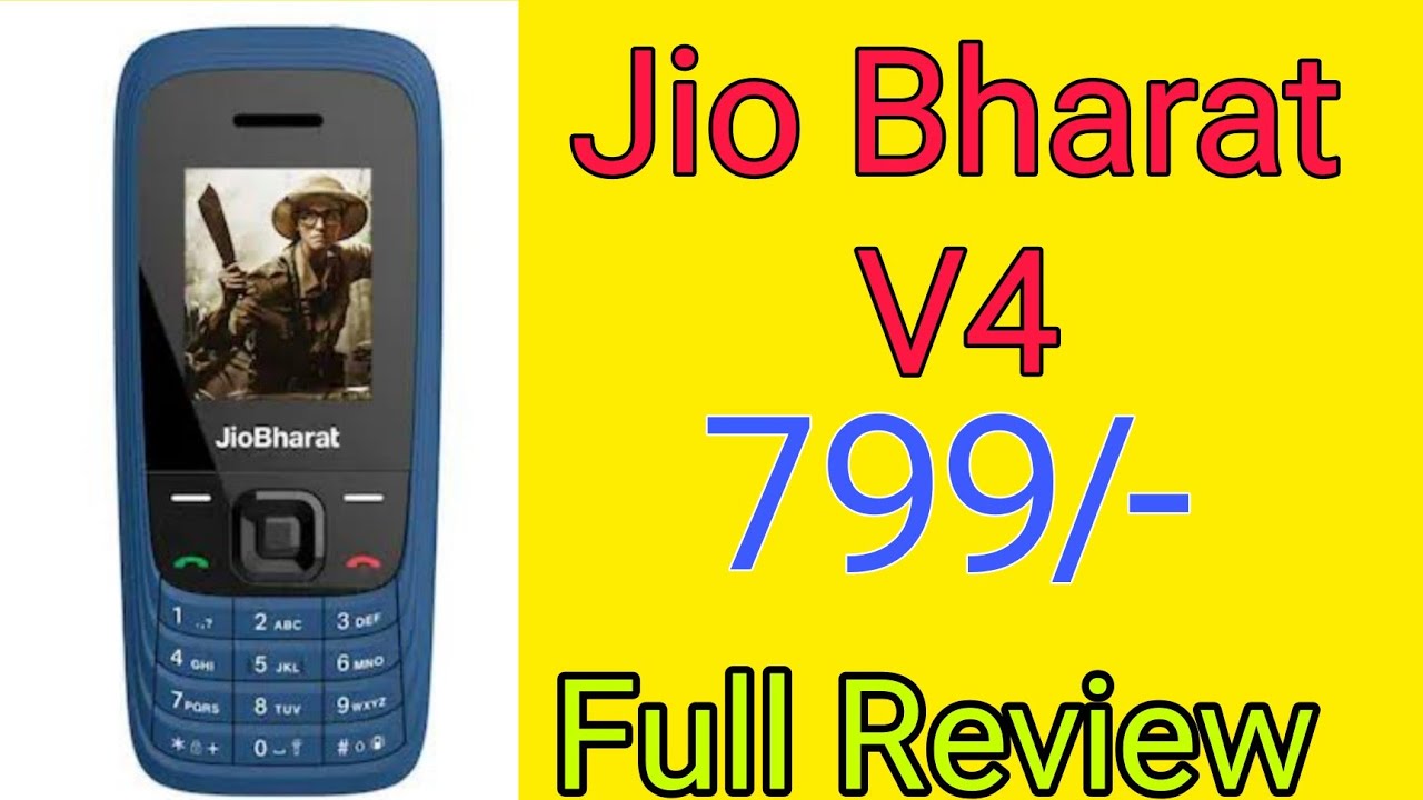 Jio Bharat V4 4G Keypad Phone Unboxing and Review | New Jio Phone 2025