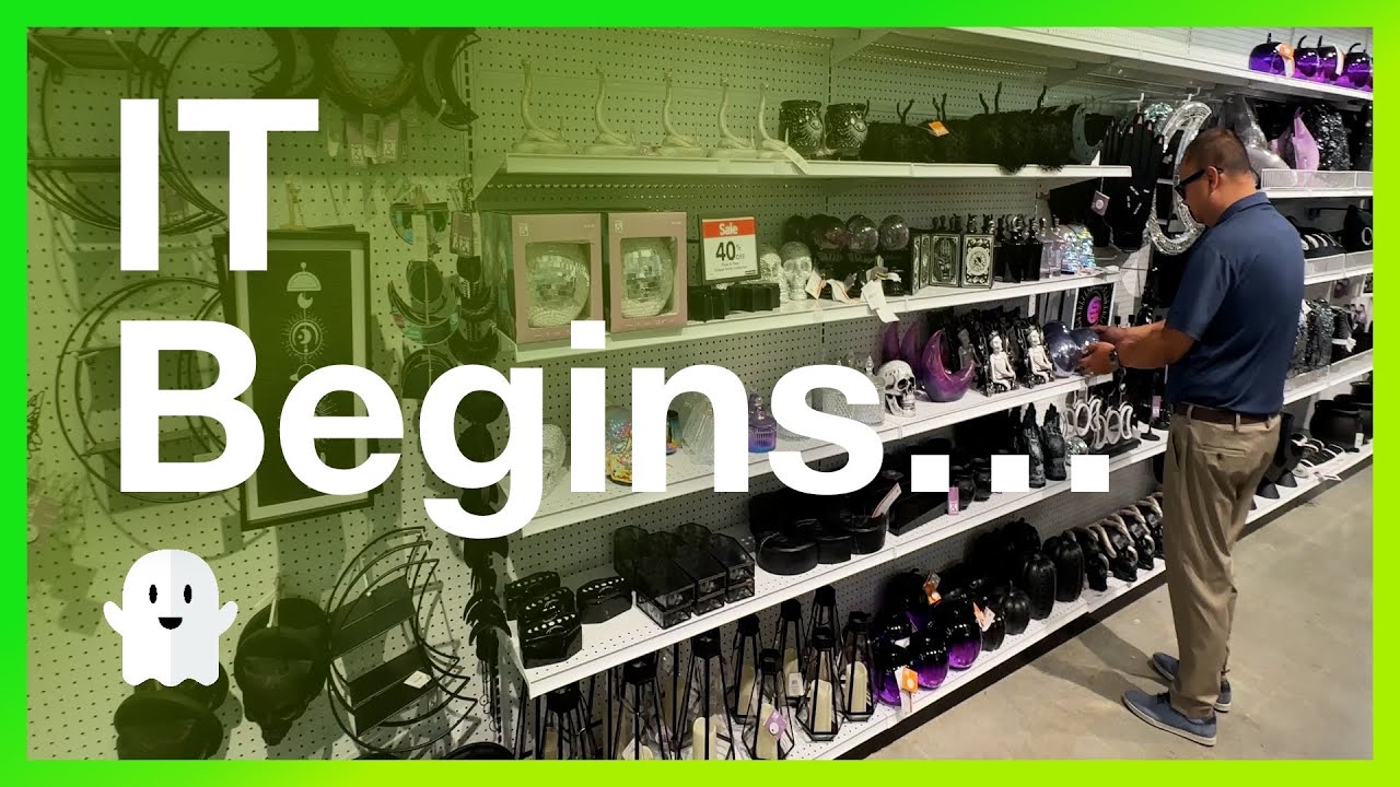 Halloween 🎃Merchandise Hits The Shelves - Joann's 2024  👻💀