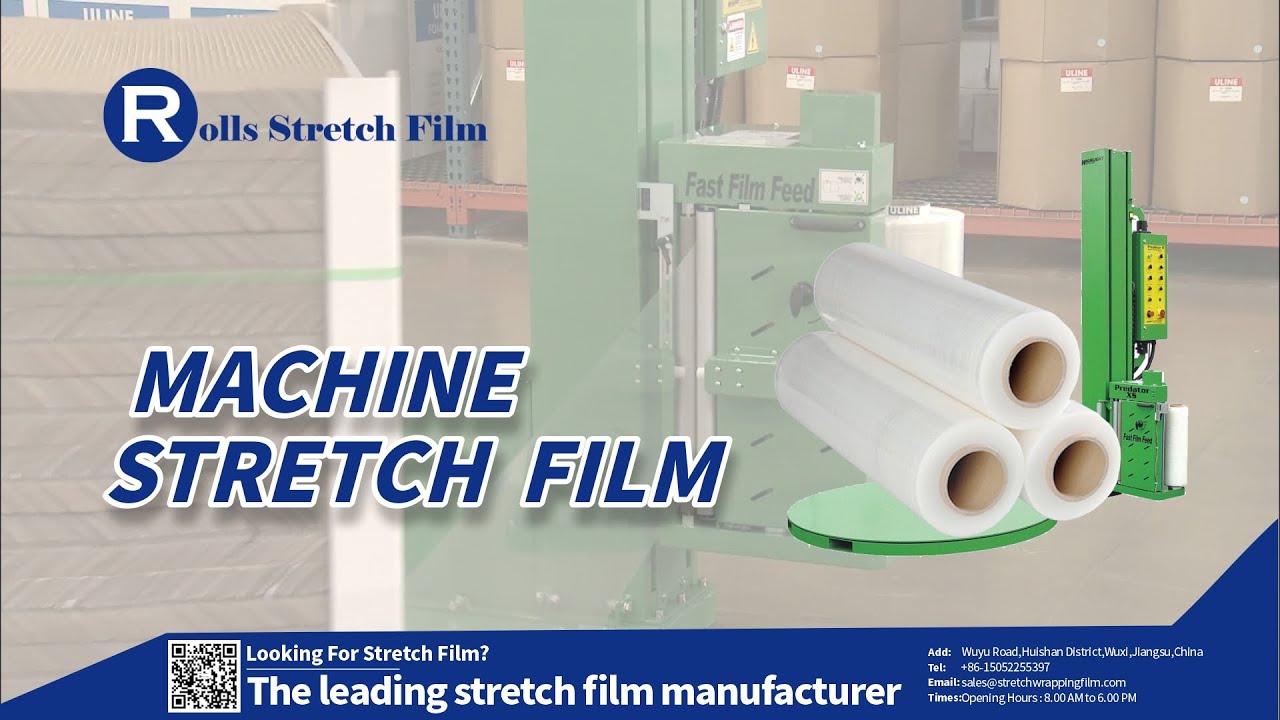 😍Machine Stretch film production process 🔧#stretchfilm