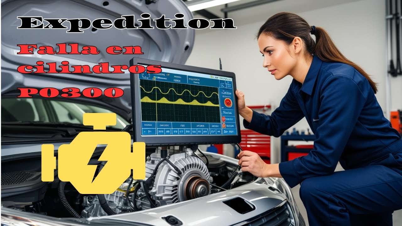 Falla P0300 y Sincronización 🔧 Diagnóstico con Osciloscopio: ¡Cadena de Tiempo Desgastada!