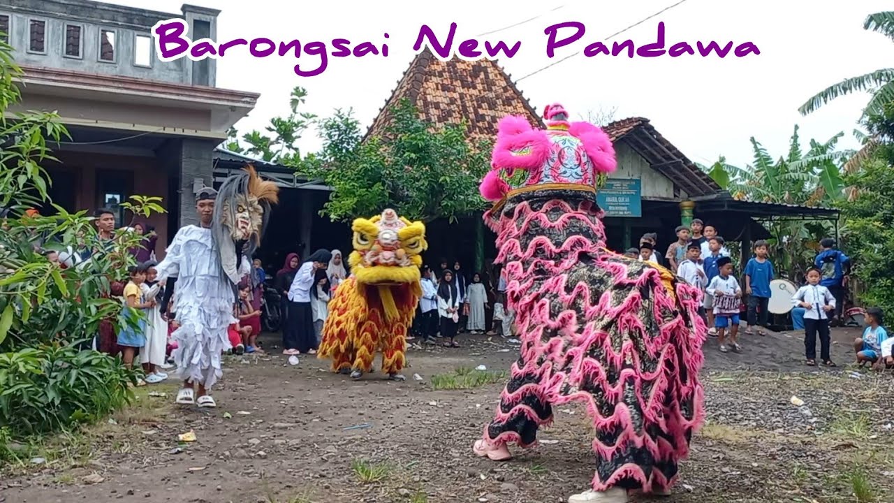 Barongsai ala New Pandawa, Perfom di Bogoreco Guntur Demak 2026.
