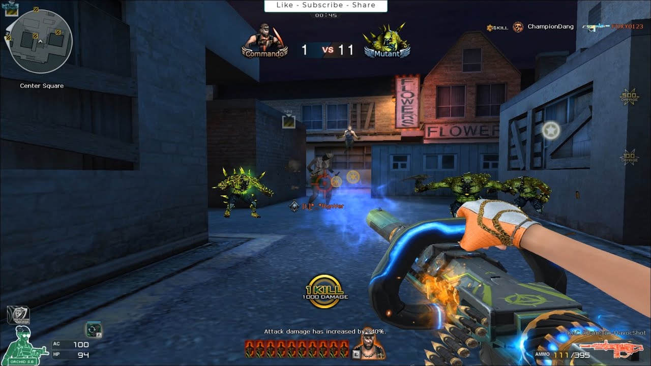Crossfire West 2.0: KAC Chainsaw-HavocShot (1 vs 11 no problem) MERRY CHRISTMAS - Champion Dang