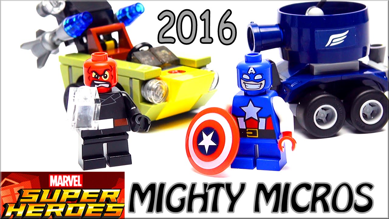 LEGO Marvel Super Heroes Обзор Mighty Micros Captain America vs Red Skull 76065. Warlord Лего