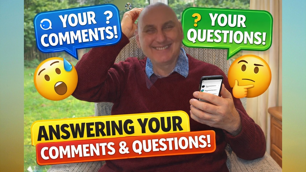 You Asked… I Answered! Reading Your Comments & Questions.
