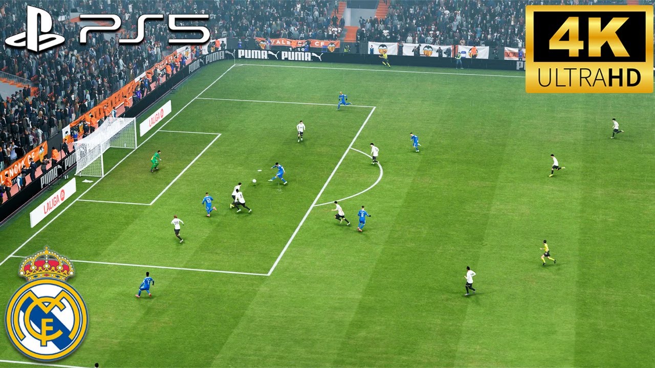 Геймплей карьеры менеджера EA FC 26 — Ла Лига: Валенсия против Реал Мадрида (PS5 4K)