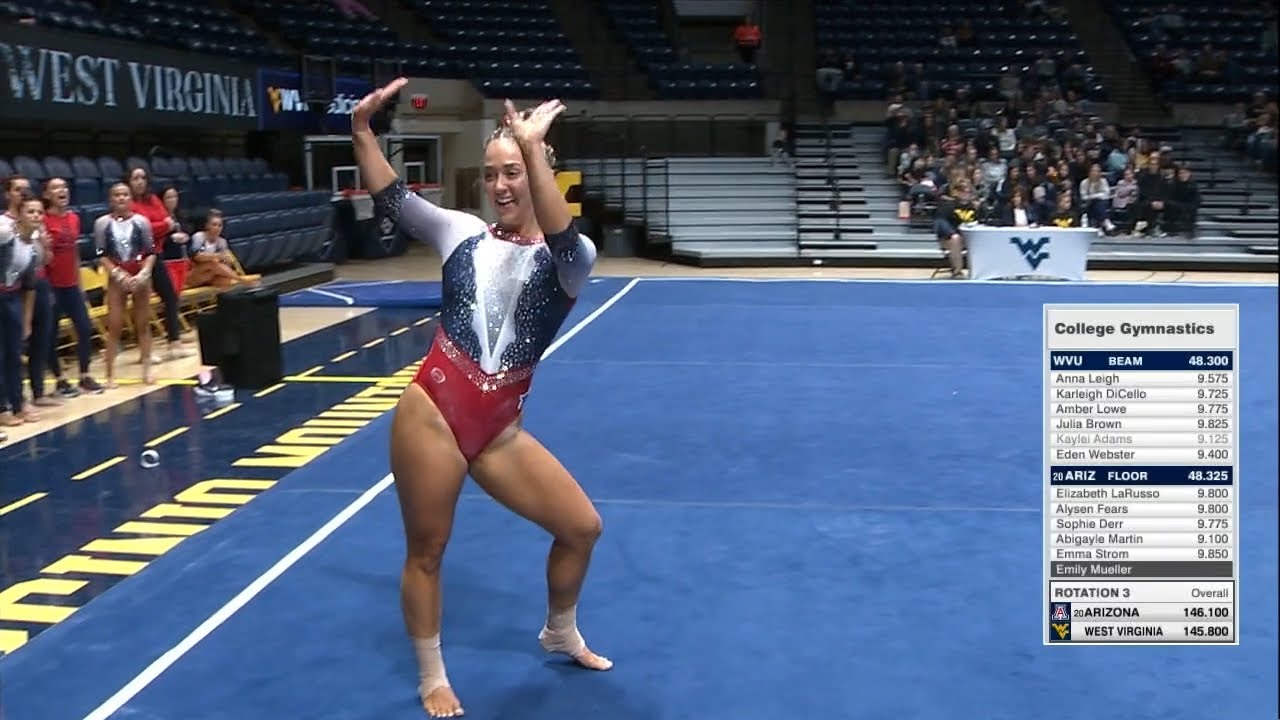 2025 West Virginia vs Arizona - NCAA Gymnastics