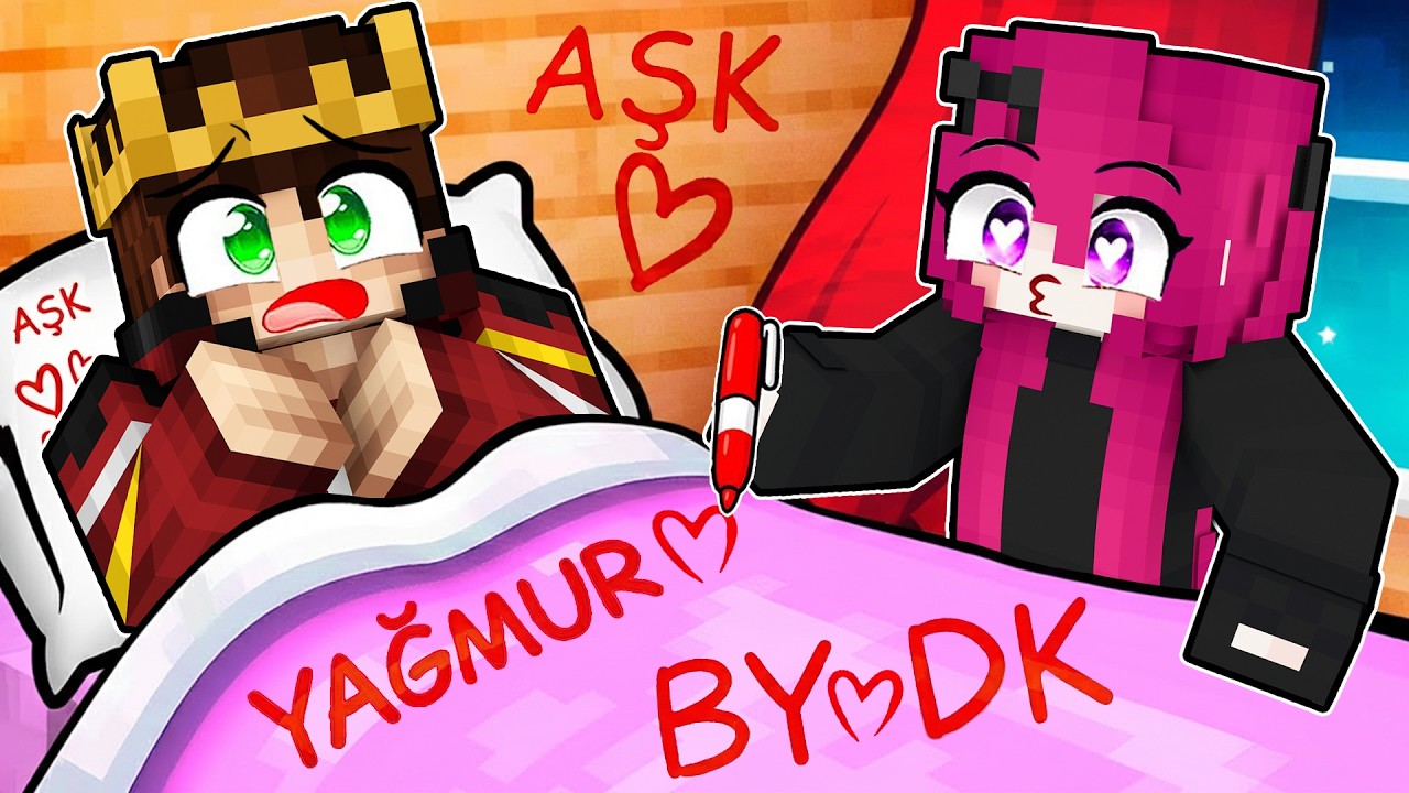KIZ HAYRANIM TARAFINDAN KAÇIRILDIM 😱 - Minecraft