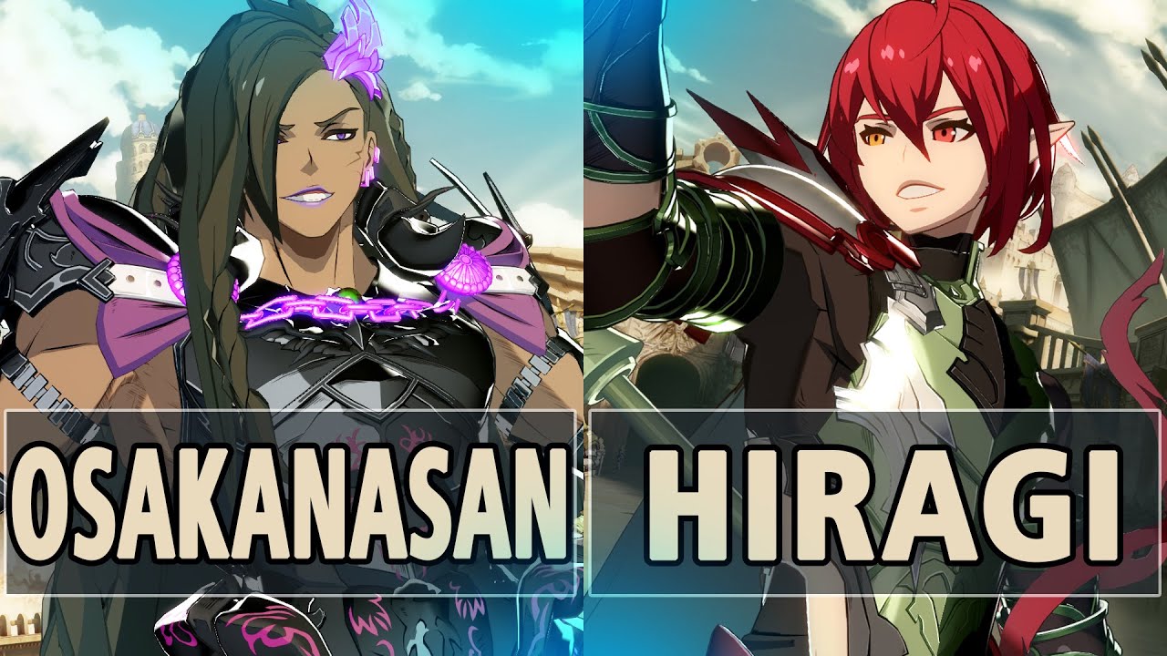 GBVSR:🔥Osakanasan (Beelzebub) Vs Hiragi (Grimnir)🔥| High Level Gameplay.