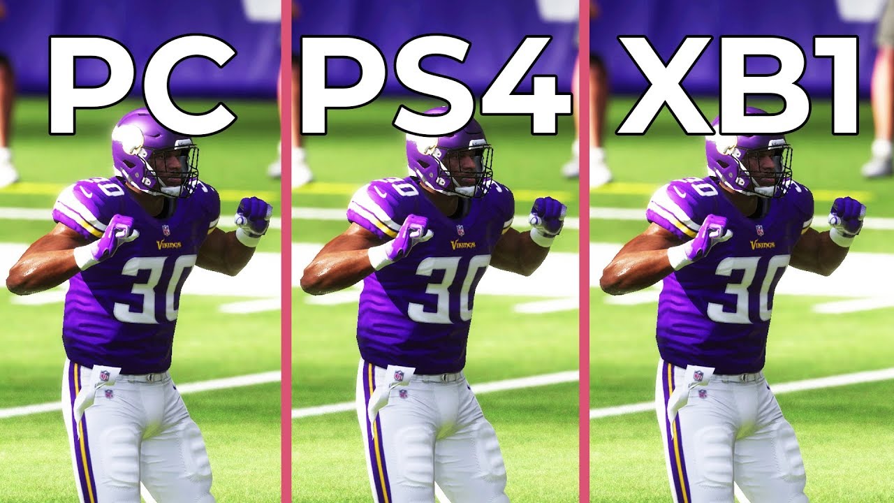 Madden 19 – PC vs. PS4 vs. Xbox One Graphics Comparison