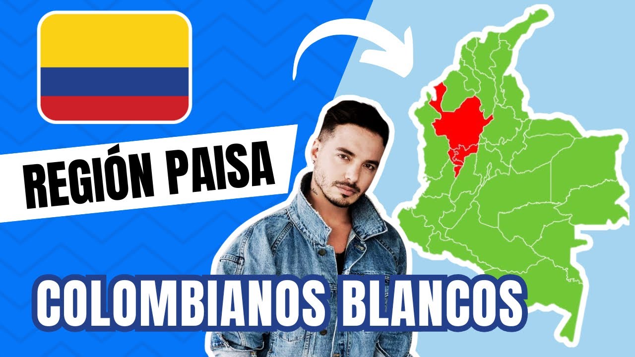 Por qué los PAISAS en COLOMBIA son generalmente Blancos⁉️🇨🇴