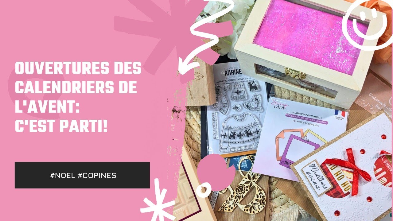 Calendriers de l'avent 2025: Jour 1 🎁🎄 @camillescrap @scrapdidi  @LesateliersdeKarine #noel