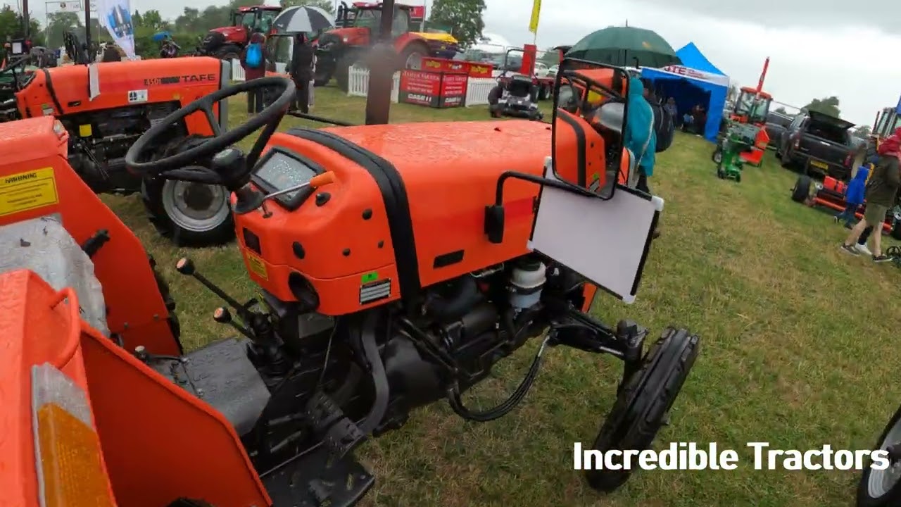 Heming Engineering with Tafe Tractors at Hanbury Show 2022 - Tafe 45DI, 35DI & 35DI Classic