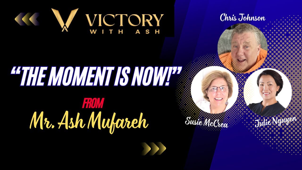 VWA UPDATE🔷`The Moment Begins. What&rsquo;s coming next will change everything` 🔷#victorywithash  🔷