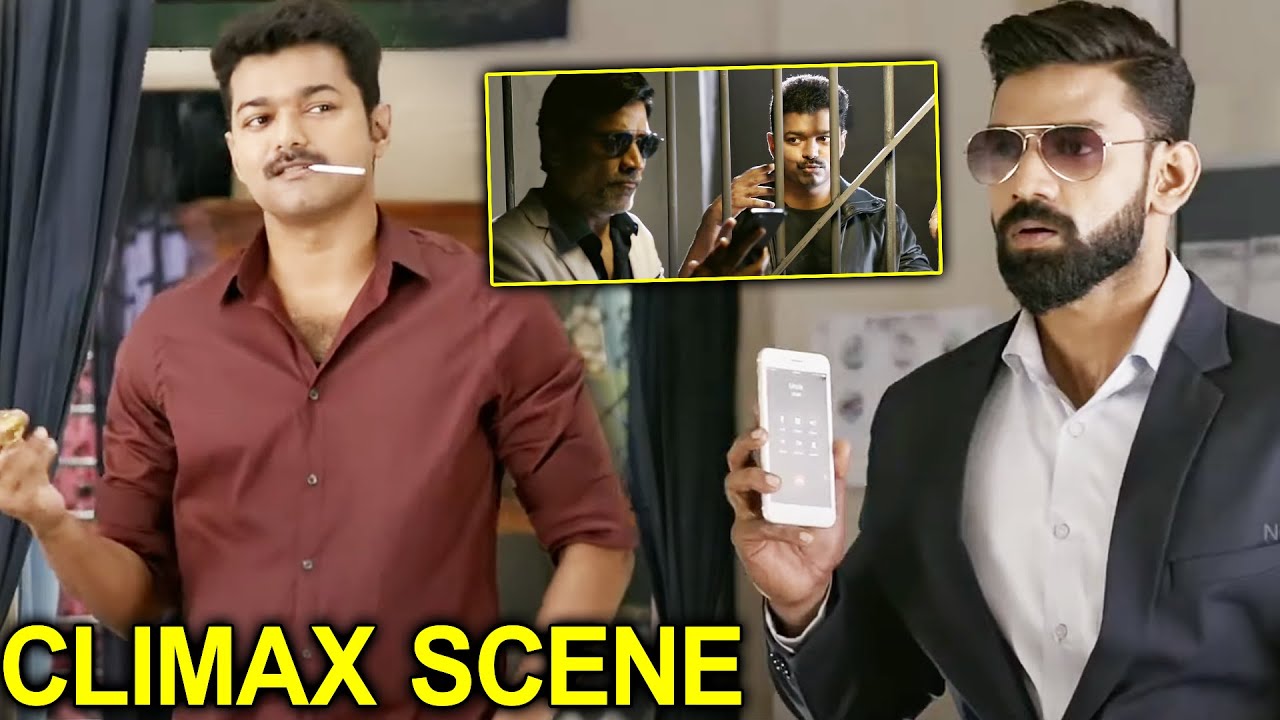 Adirindhi Movie Blockbuster Action Climax Scene || Vijay Thalapathy || SJ Surya || Multiplex Telugu