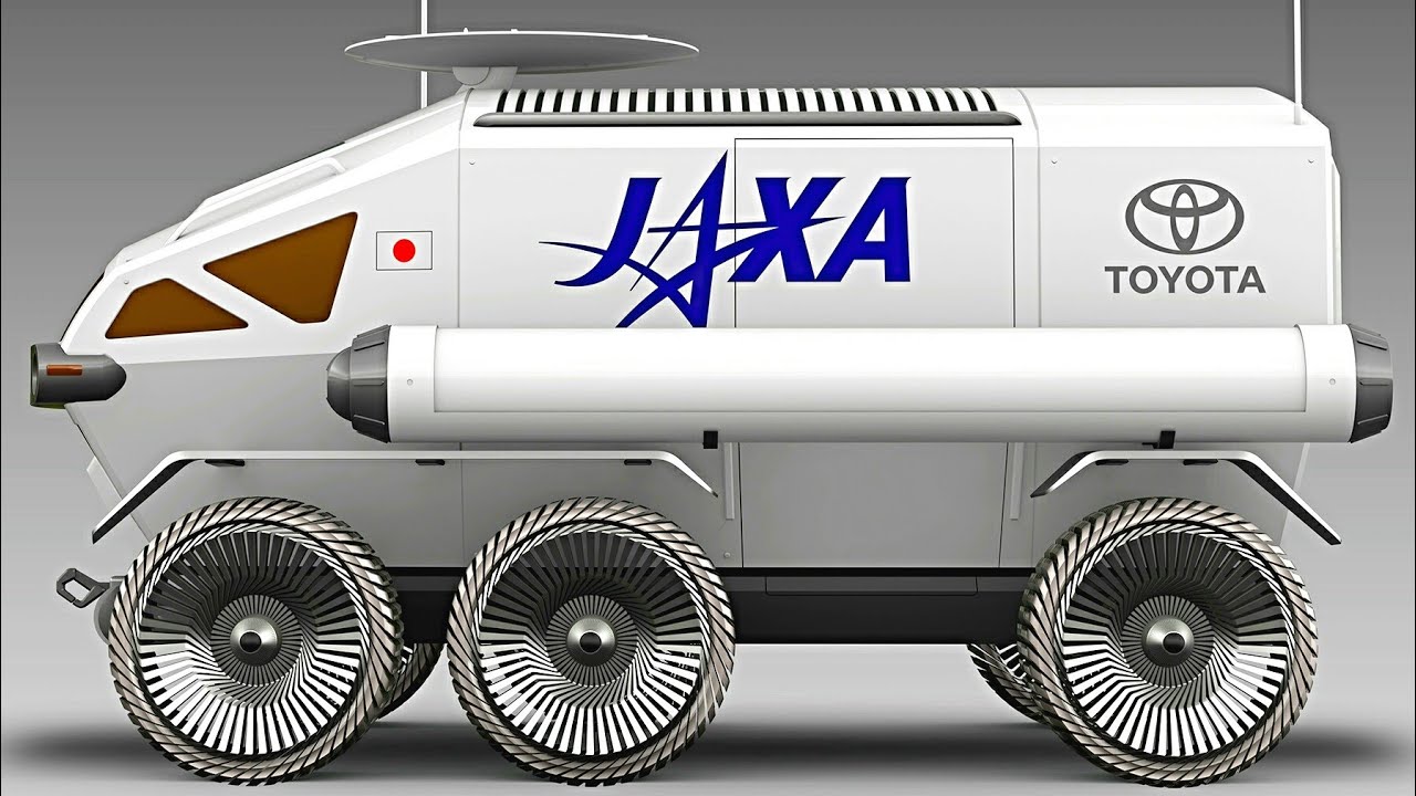 Toyota MOON ROVER – Toyota Jaxa PRESSURIZED ROVER / Toyota Self Driving MOON & SPACE Exploration Car
