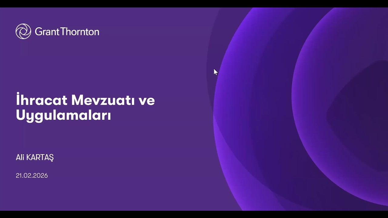 İhracat mevzuatı ve uygulamaları