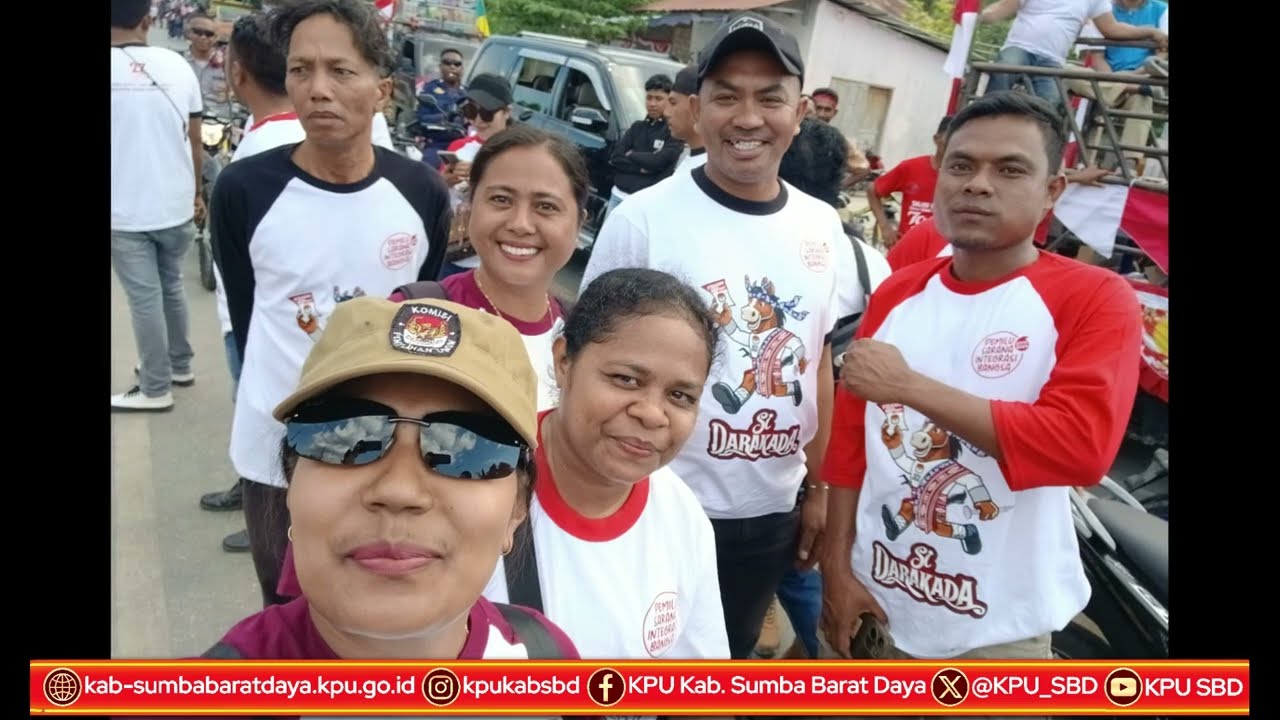 PARTISIPASI KPU SUMBA BARAT DAYA DALAM KARNAVAL KABUPATEN SUMBA BARAT DAYA TAHUN 2024
