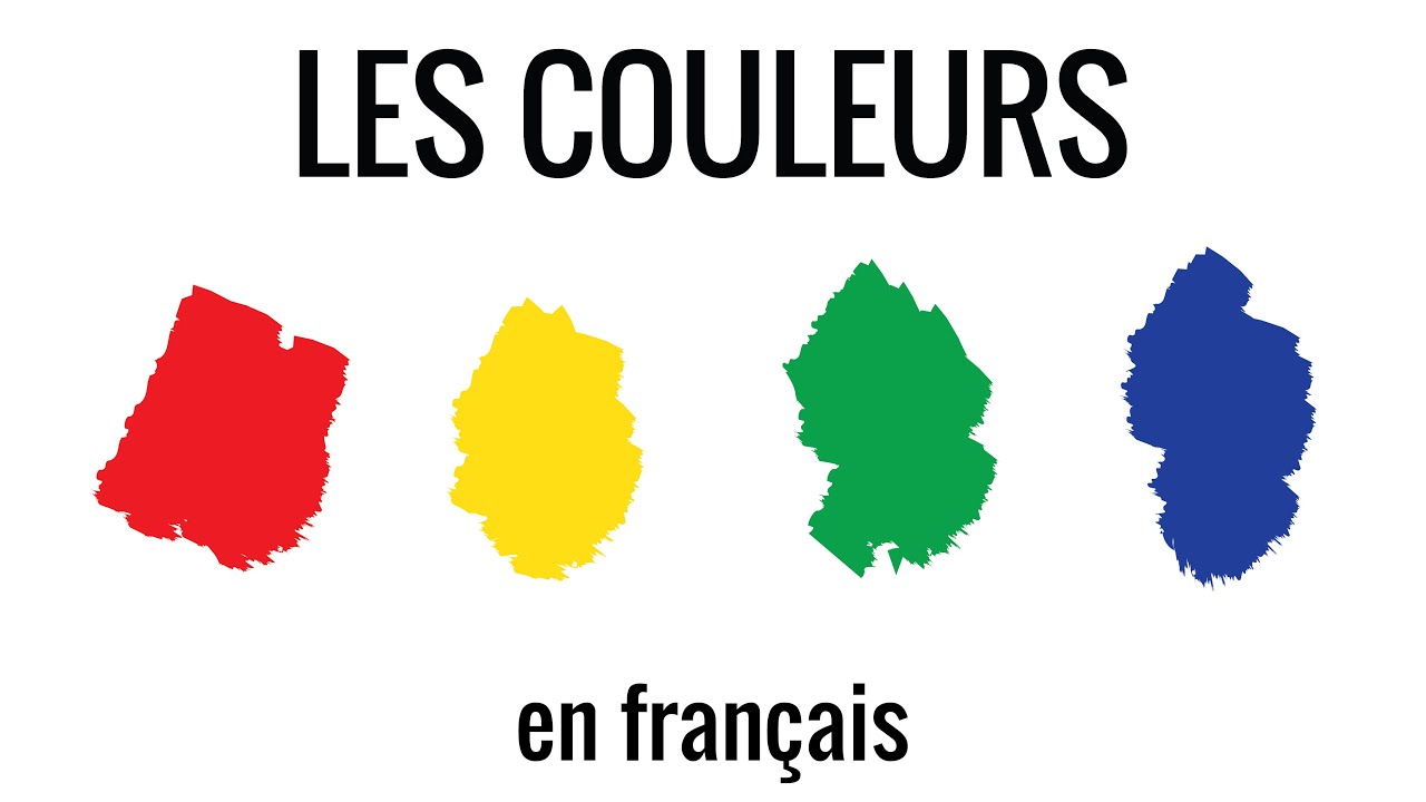 Les couleurs en français, fle – vocabulaire 10