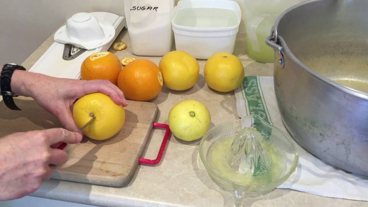 Three Fruit Marmalade