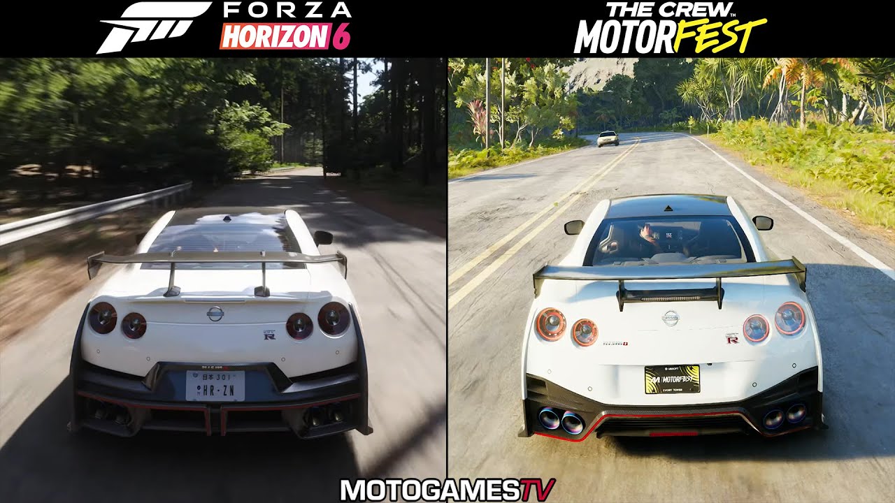 Forza Horizon 5 vs The Crew Motorfest - Early Sound Comparison