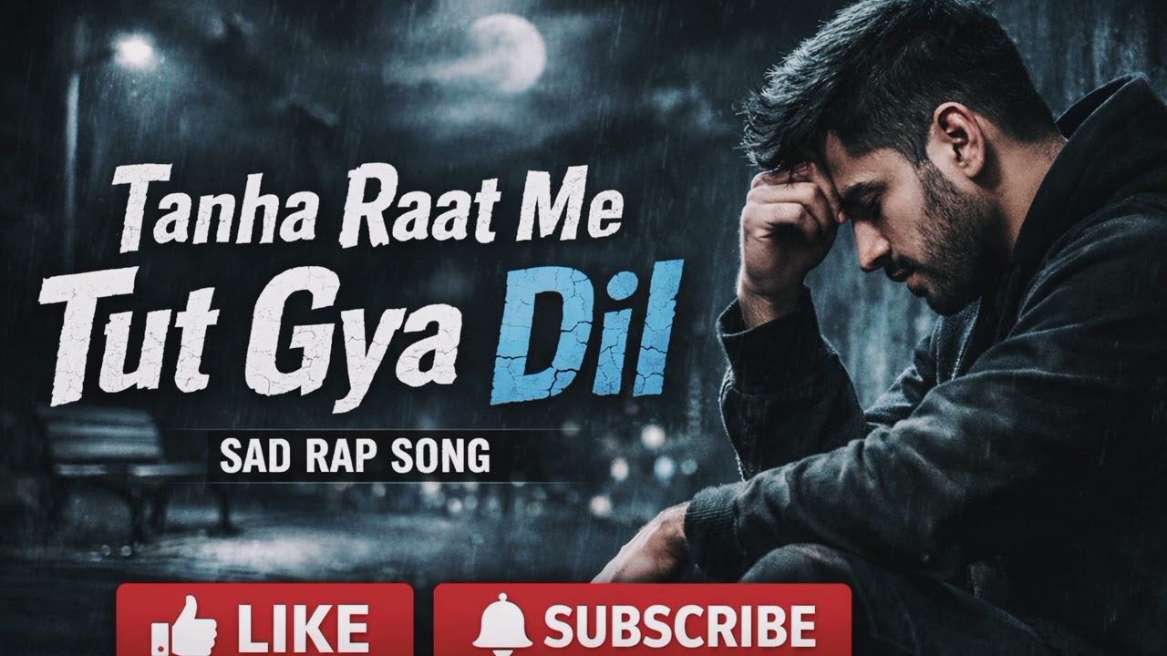 Tanha Raat Mein Tut Gaya Dil 😞💔                   Sad Rap 2026