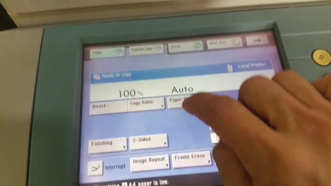 Cara ganti touchscreen lcd canon ir 5055/6070/5075/6570