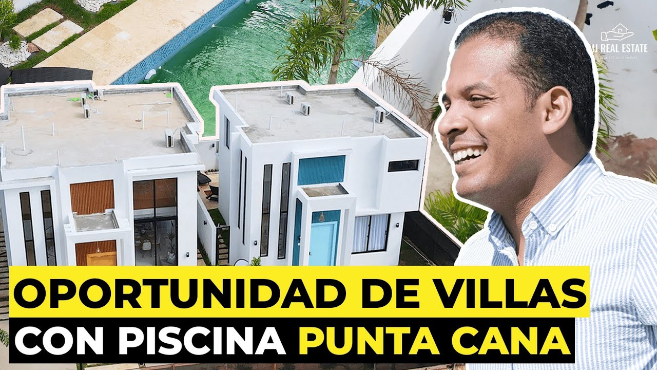 QUIERO INVERTIR EN ESTAS VILLAS CON PATIO EN PUNTA CANA