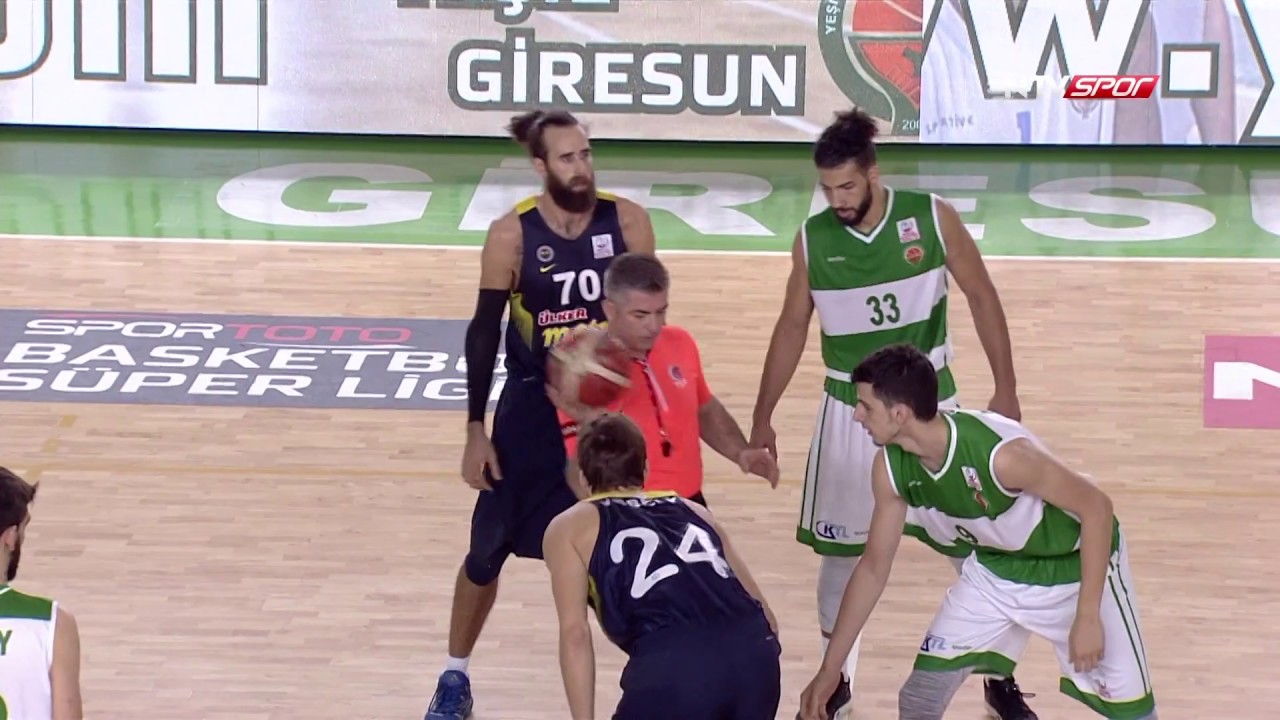 Maç Özeti: Yeşilgiresun Belediyespor - Fenerbahçe