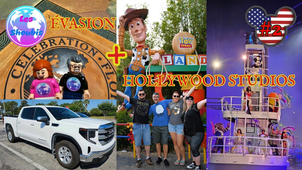 ÉVASION EN PICK-UP ET HOLLYWOOD STUDIOS #2