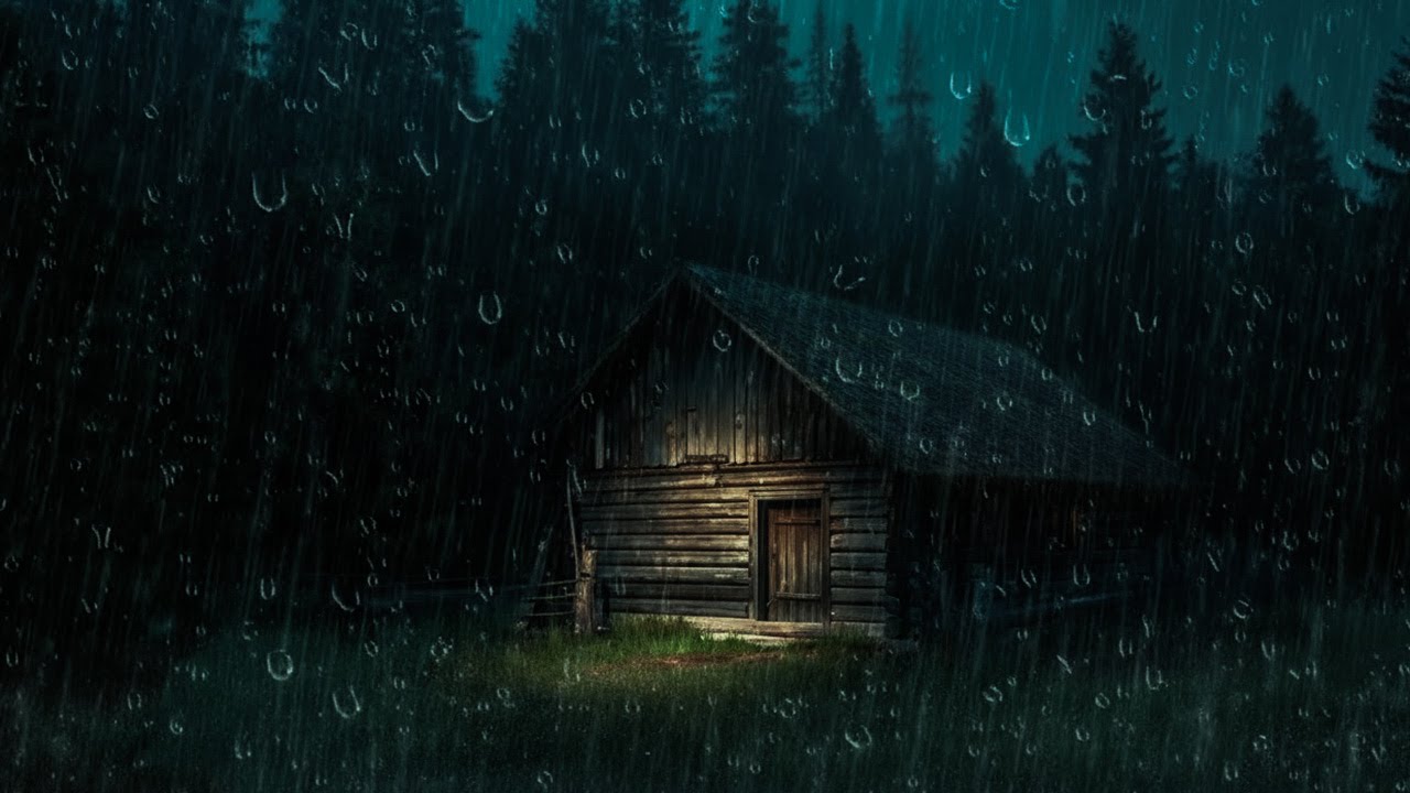 Sonidos relajantes de lluvia nocturna | Sonidos para dormir bien