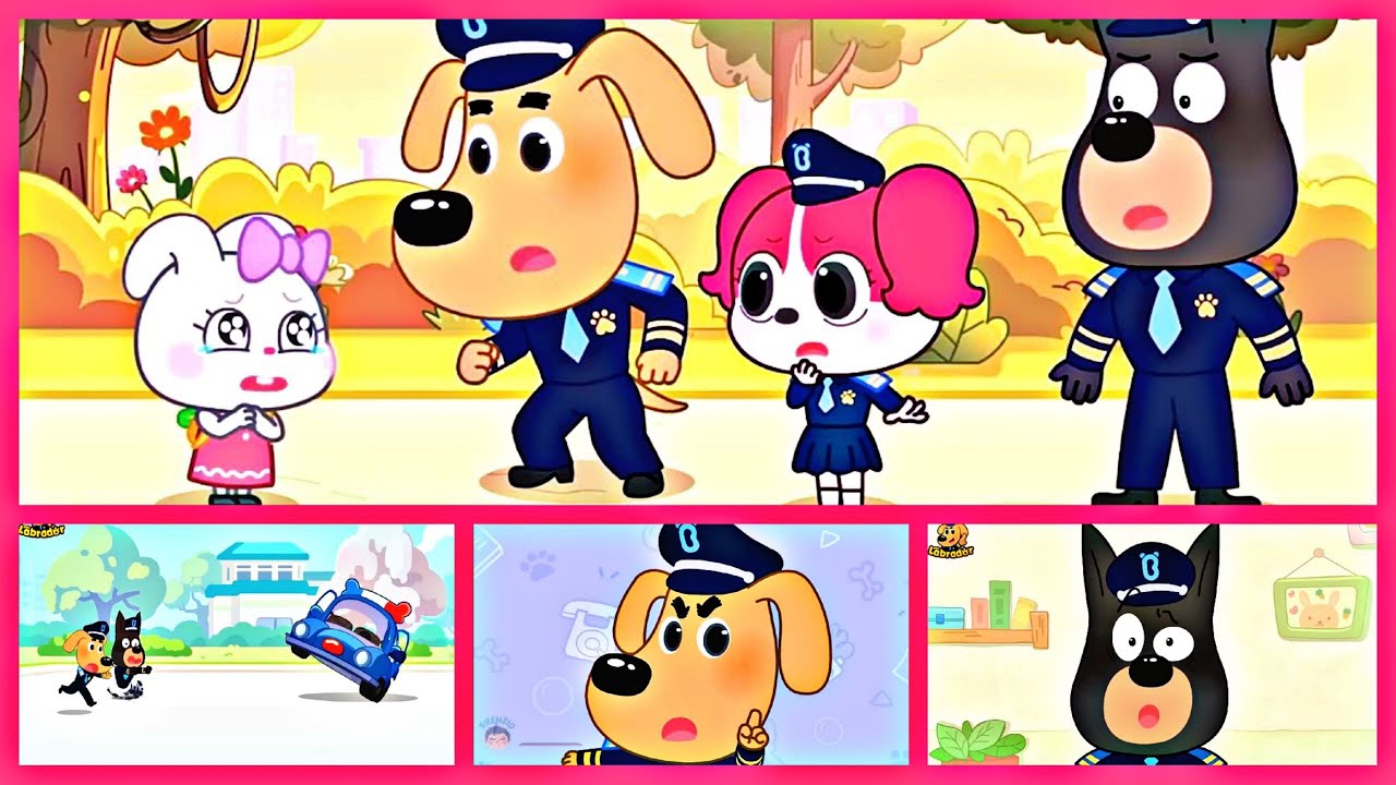 Sheriff Labrador vs Thieves – Coffin Dance Meme (Epic Cartoon Cover!)