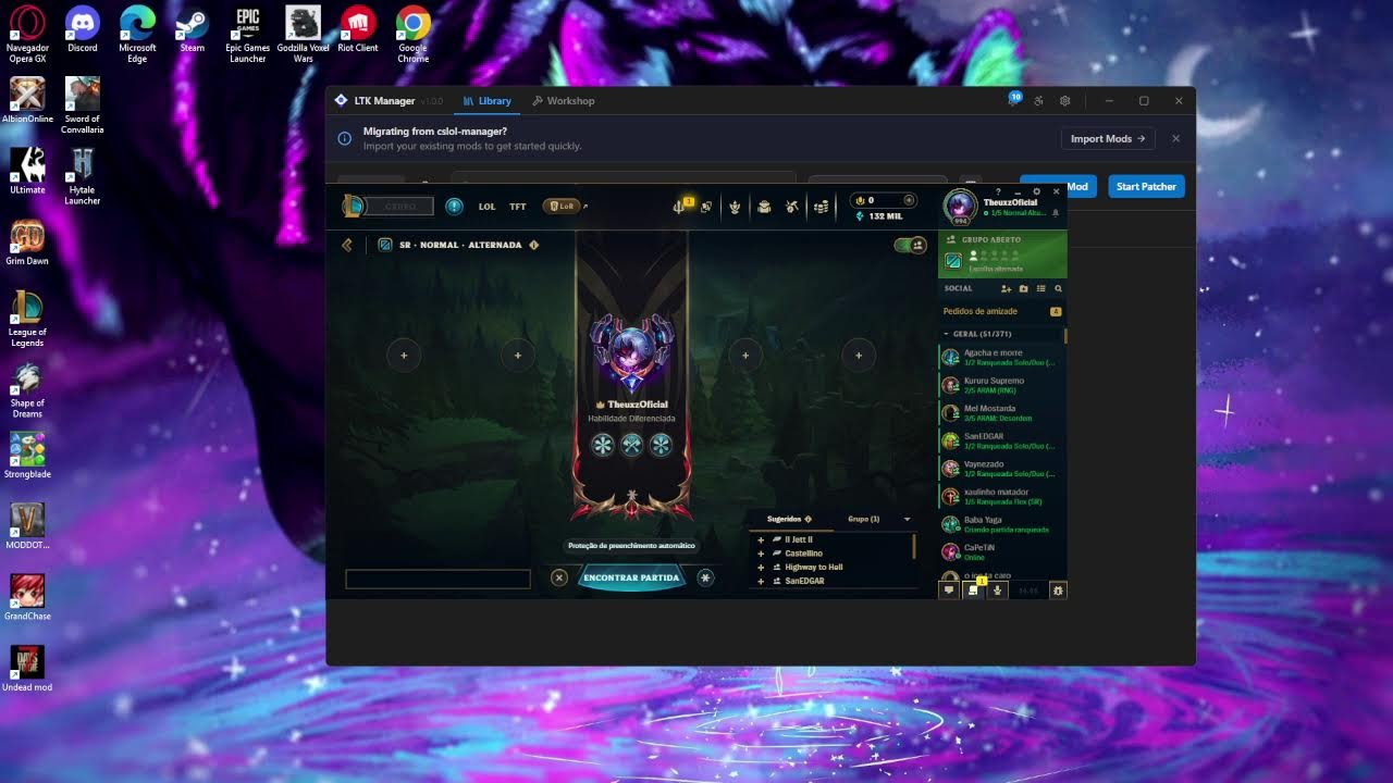 Buscando melhorar na game play #leagueoflegends #albiononline