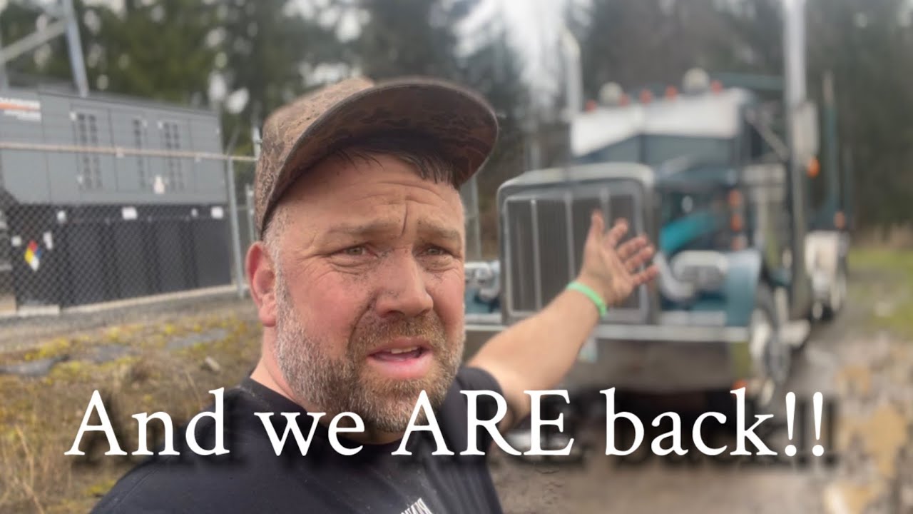 Let’s get moving again. #logtrucks #powerwashing  #truckesvlogs #trucking #detailing 