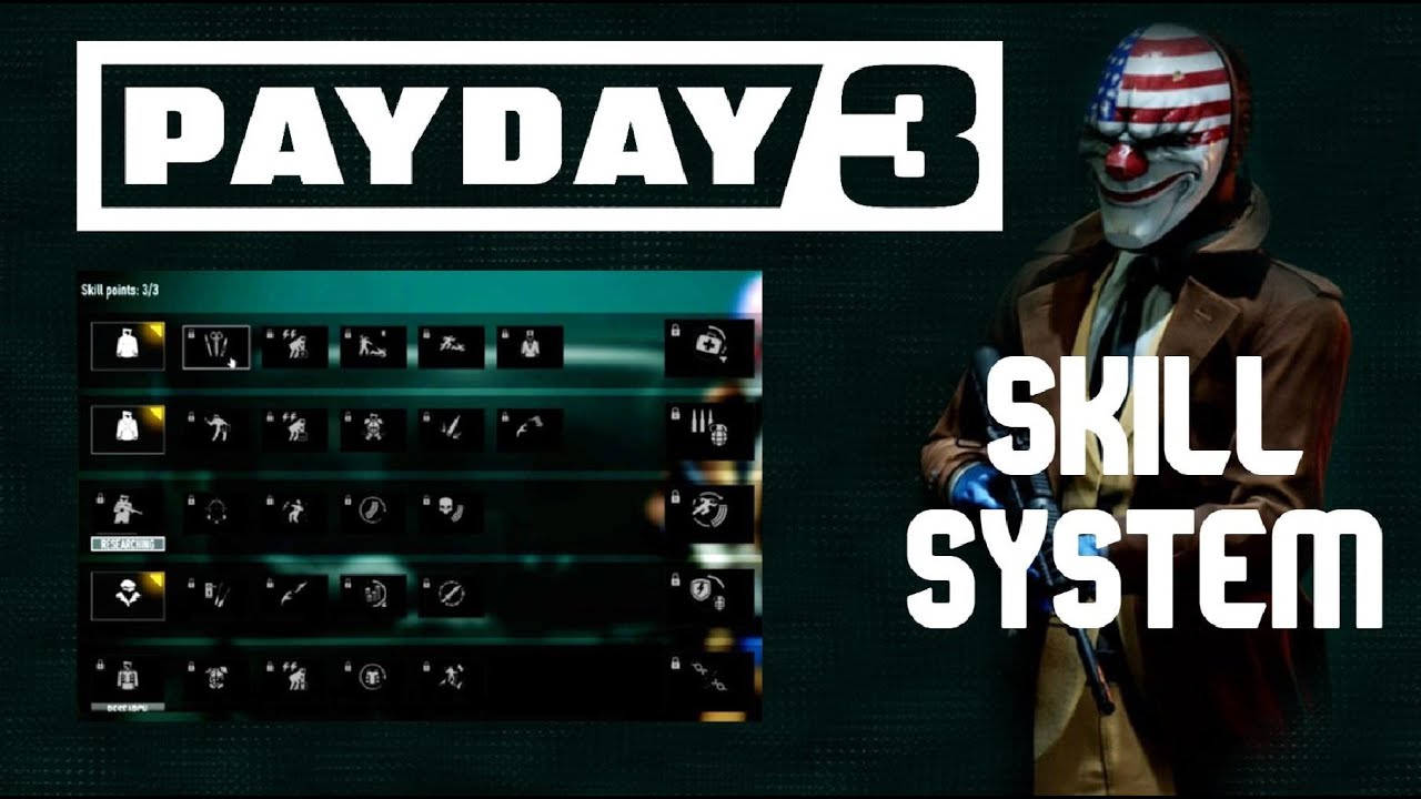 PAYDAY 3 - Skill System Explained