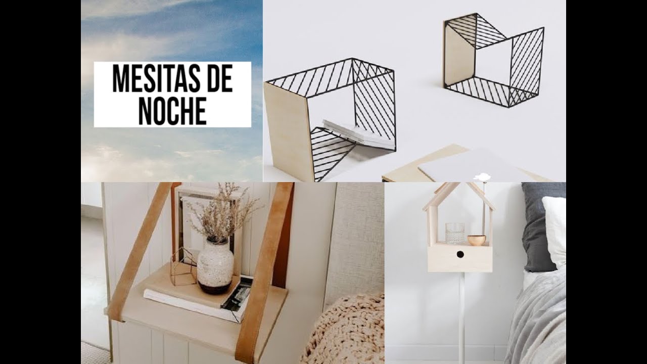 MESITAS DE NOCHE MUY ORIGINALES