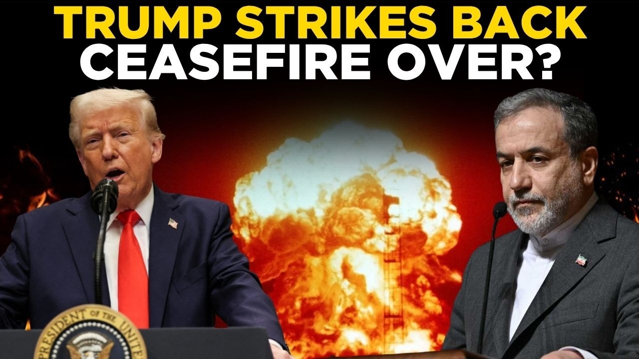 US-IRAN LIVE: Trump Orders Fresh Strikes After Accusing Tehran of 'Foolish' Ceasefire Violation